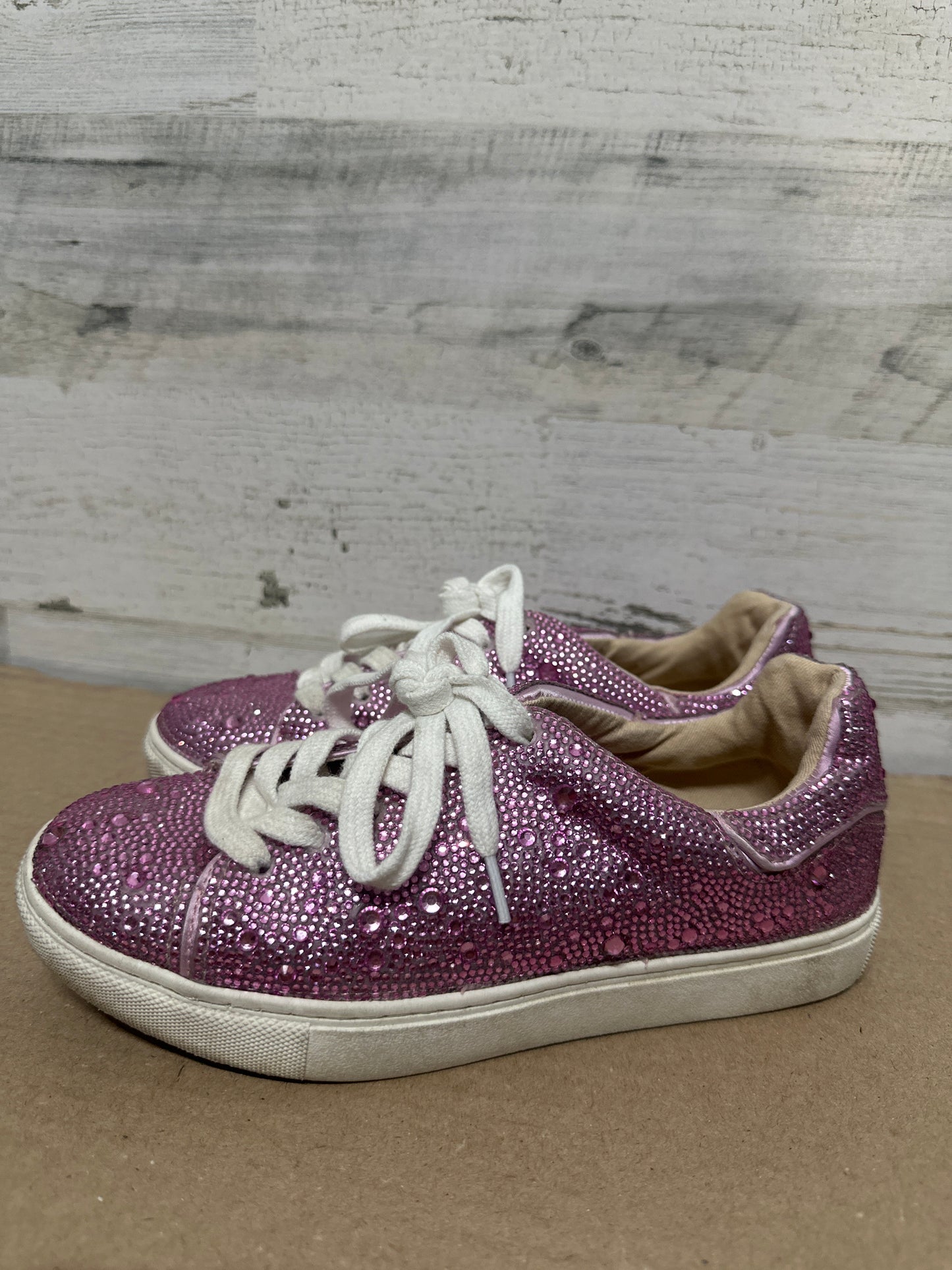 Size 3 (Youth) Steve Madden Sparkle Shoes - Good Used Condition*