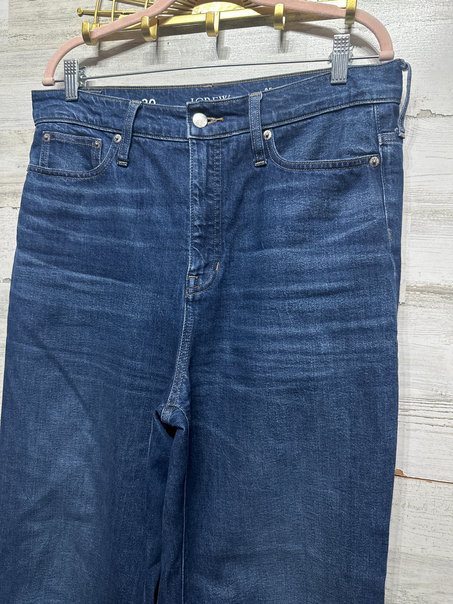 Women's Size 30 J. Crew 96' Denim Trousers - Very Good Used Condition