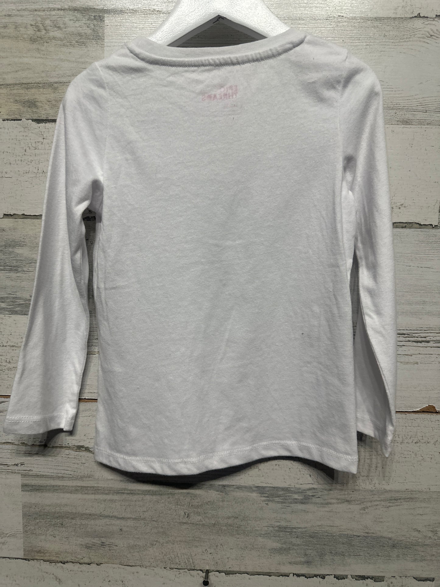 Girls Size 4t Epic Threads White Long Sleeve Shirt - Good Used Condition