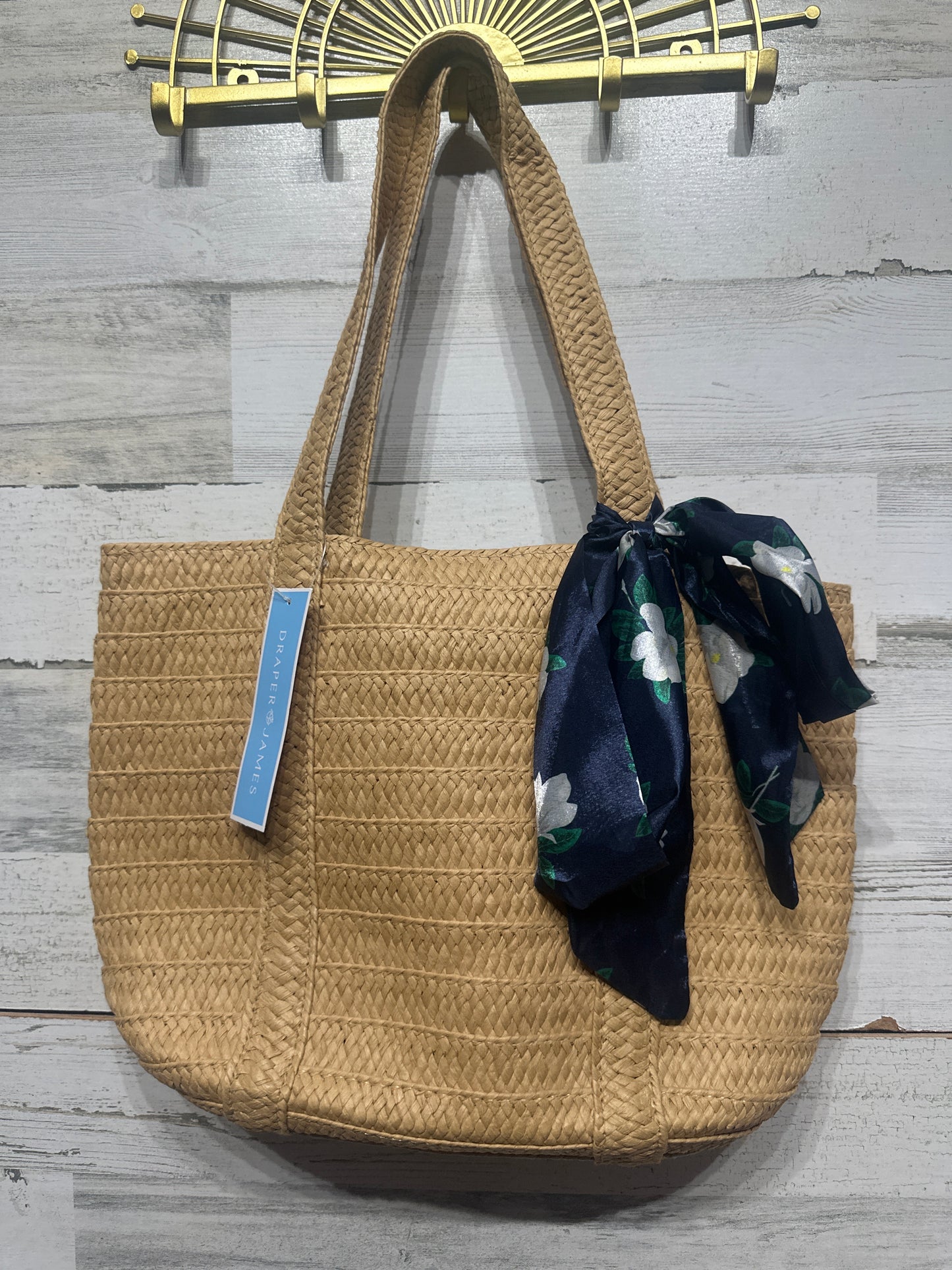 Draper James Everyday Straw Bag - New With Tags