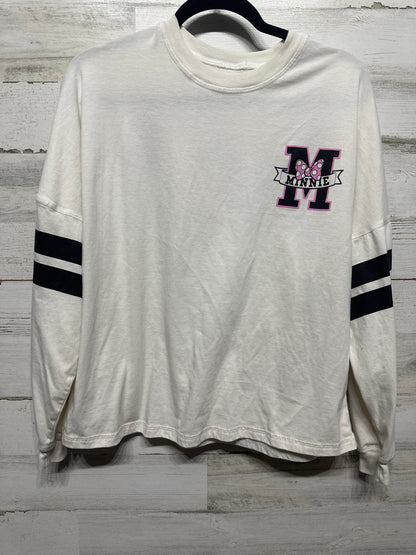 Women’s Size Small Disney Minnie Mouse Long Sleeve Shirt - Very Good Used Condition