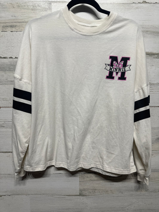 Women’s Size Small Disney Minnie Mouse Long Sleeve Shirt - Very Good Used Condition