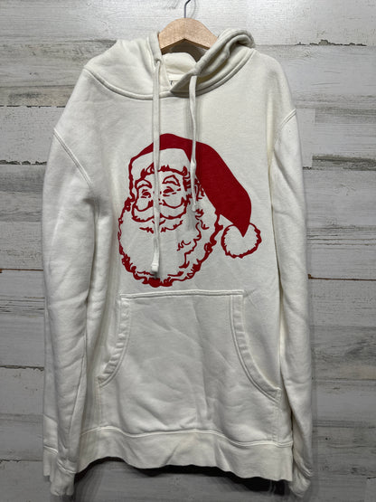 Oversized Santa Hoodie - Independent Trading Company - Women's Size Small - Good Used Condition