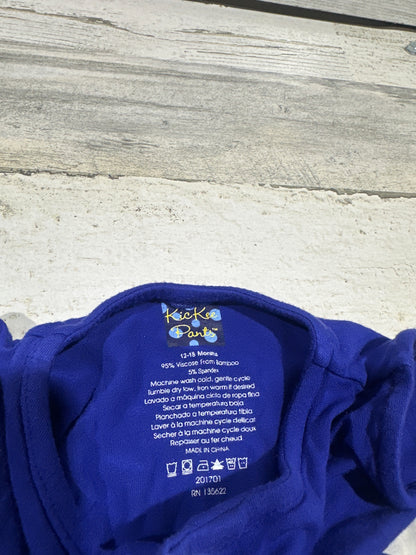 Bamboo Sleeveless Labs Pocket Romper - Kickee Pants - Boys Size 12-18m - Good Used Condition