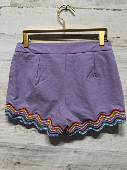Girls Size 12 Lola and The Boys Rainbow Wave Shorts - Good Used Condition