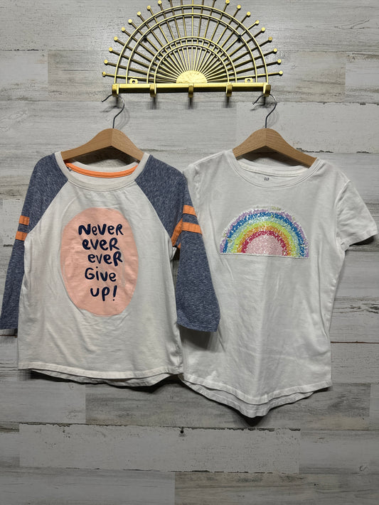 Size 7/8 Gap and Cat and Jack Shirts - Good Used Condition