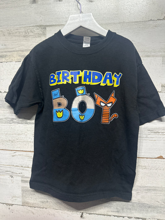 Boys Size 6-8 Small Dogman Birthday Boy Shirt - Very Good Used Condition