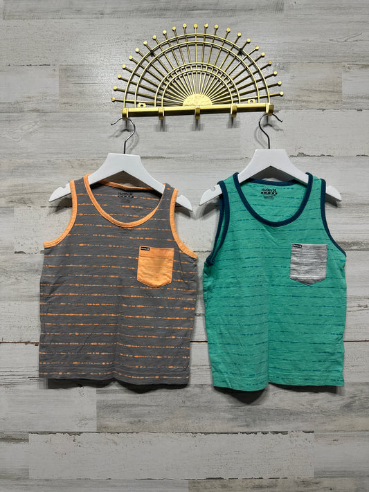 Boys Size 6 (Fits 5/6 Yrs) Hurley Tank Top Lot - Good Used Condition