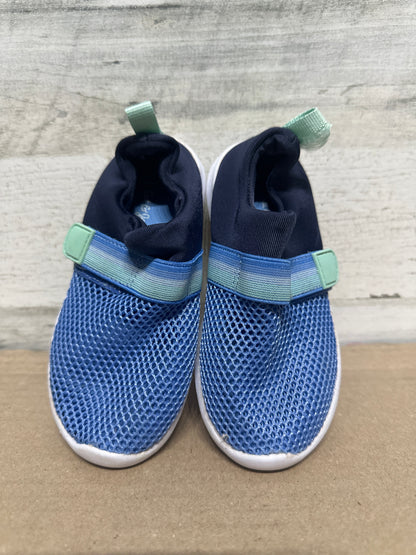 Size 10 (Toddler) Cat and Jack Blue Water Shoes Shoes  - Good Used Condition