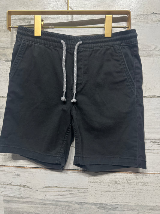 Boys Size 6/7 Class Club Black Shorts - Good Used Condition