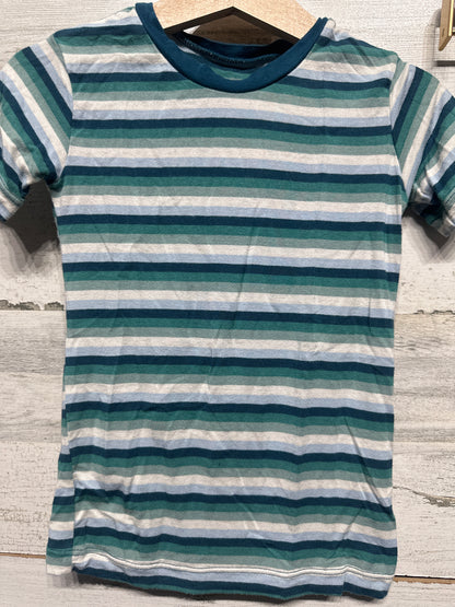 Size 5 Kickee Pants Striped Bamboo Pajama Set - Good Used Condition*