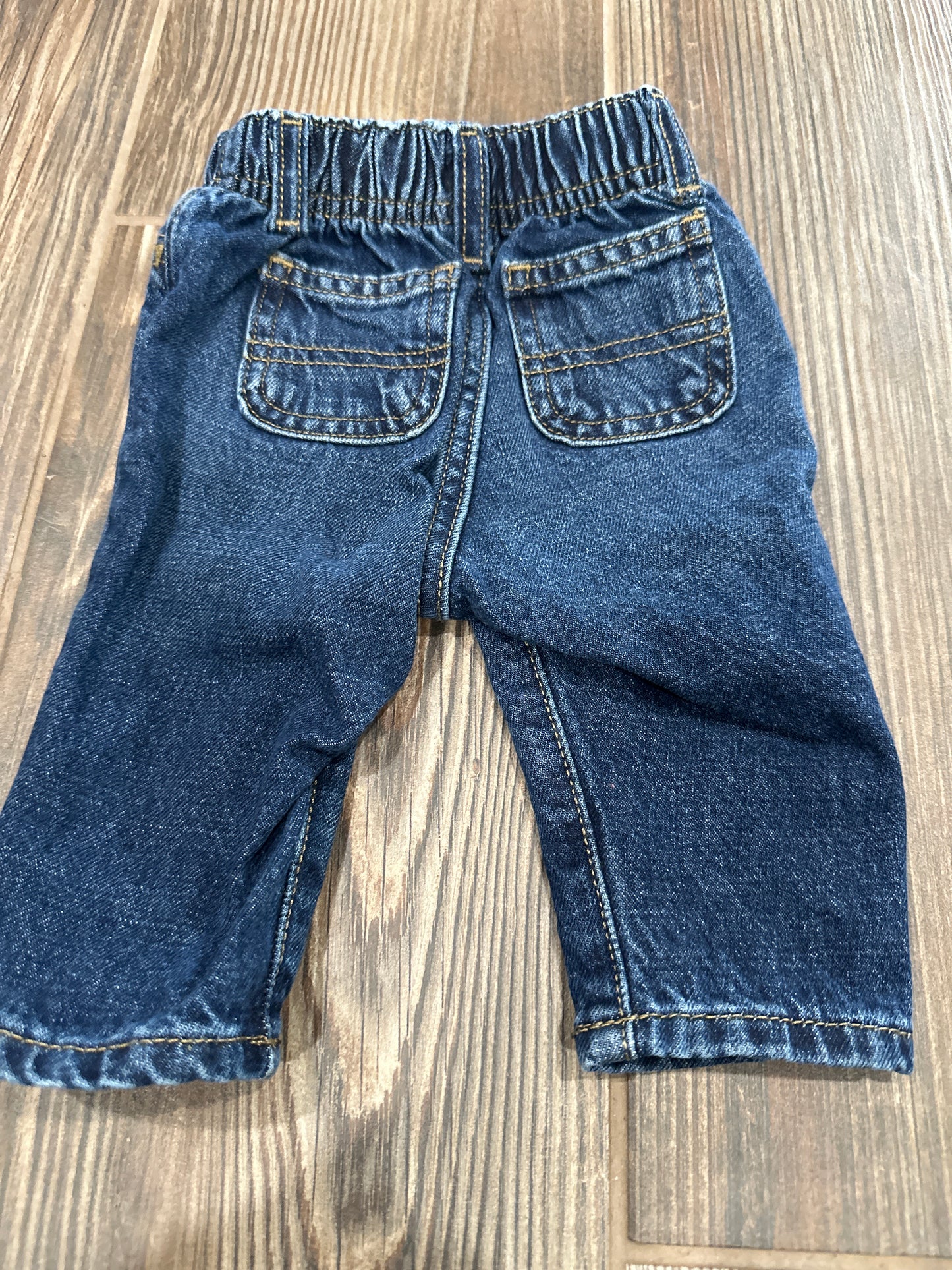 Boys Preowned Size 0-3m Old Navy Jeans - Very Good Used Condition