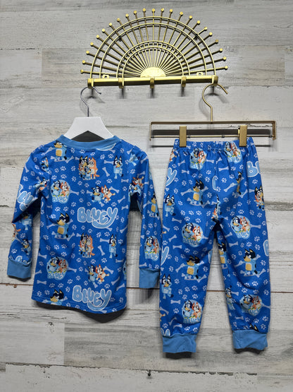 Bluey Toddler Size 2T Two Piece Set VGUC