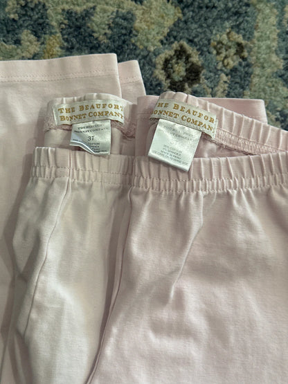 TBBC Girls 3t Pink Leggings - Play Condition*