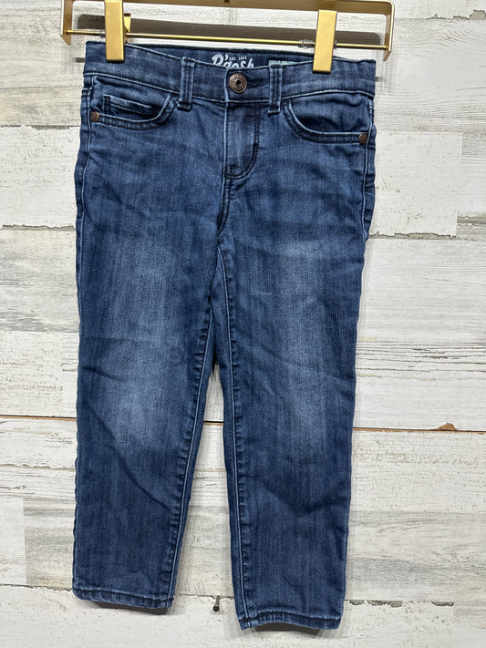 Osh Kosh B'Gosh Adjustable Waist Skinny Jeans - Girls Size 4t - Very Good Used Condition