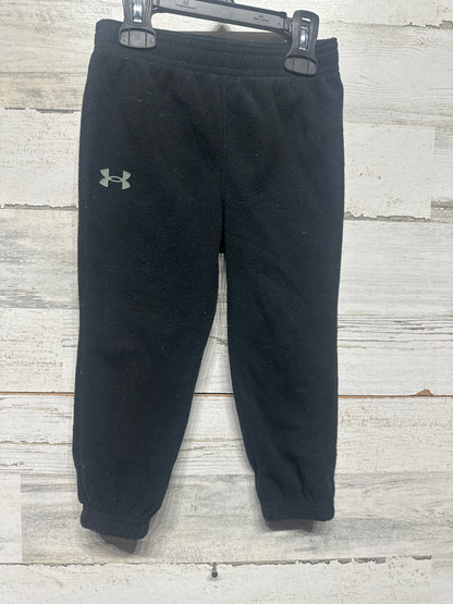 Under Armour Black Fleece Pants - Boys Size 24m - Good Used Condition