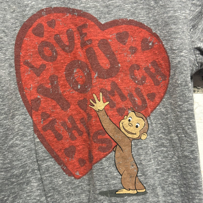 Boys Size 3t Curious George Tee - Good Used Condition*