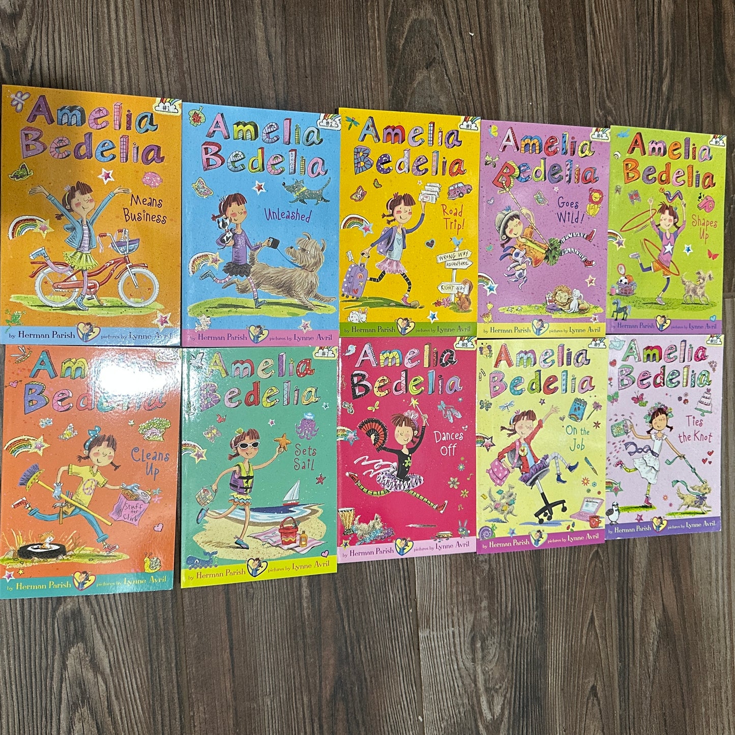 Amelia Bedelia 10 Book Set - Good Used Condition
