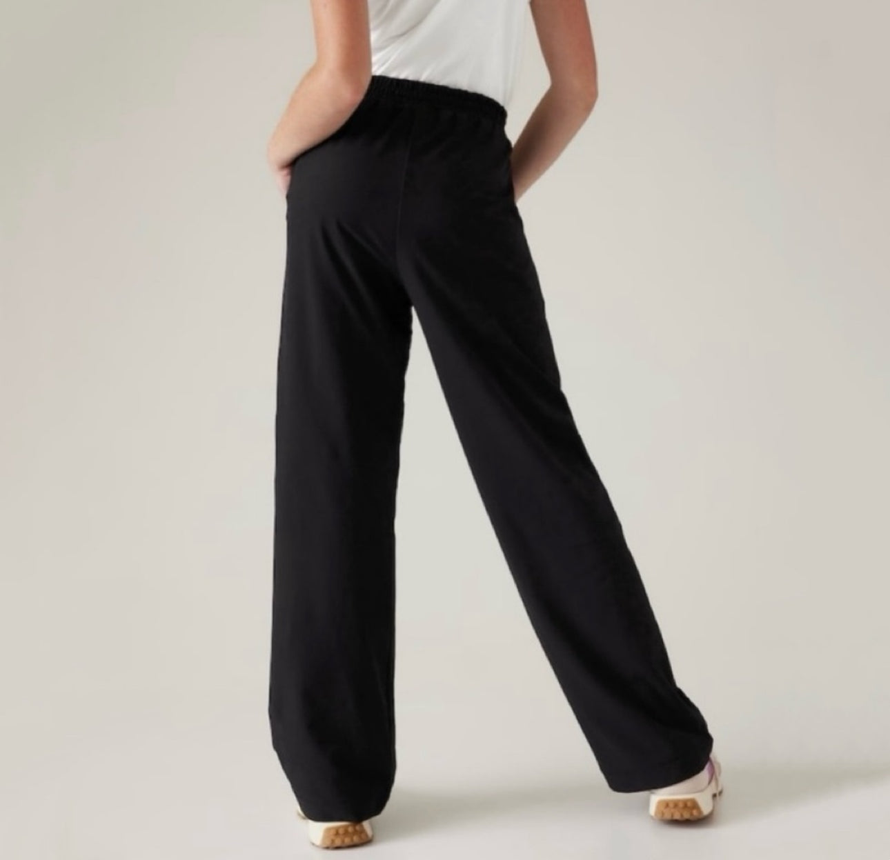 Girls Size 12 (Large) Athleta Girl Good Days Pants in Black - New With Tag