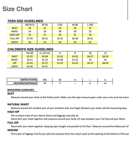 Girls Size CL (Child’s Large) Honeycut Neo Top - Very Good Used Condition