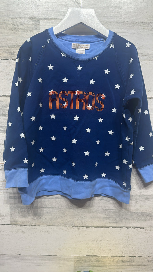 Size 8 TBBC Astros Embroidered Pullover - Good Used Condition