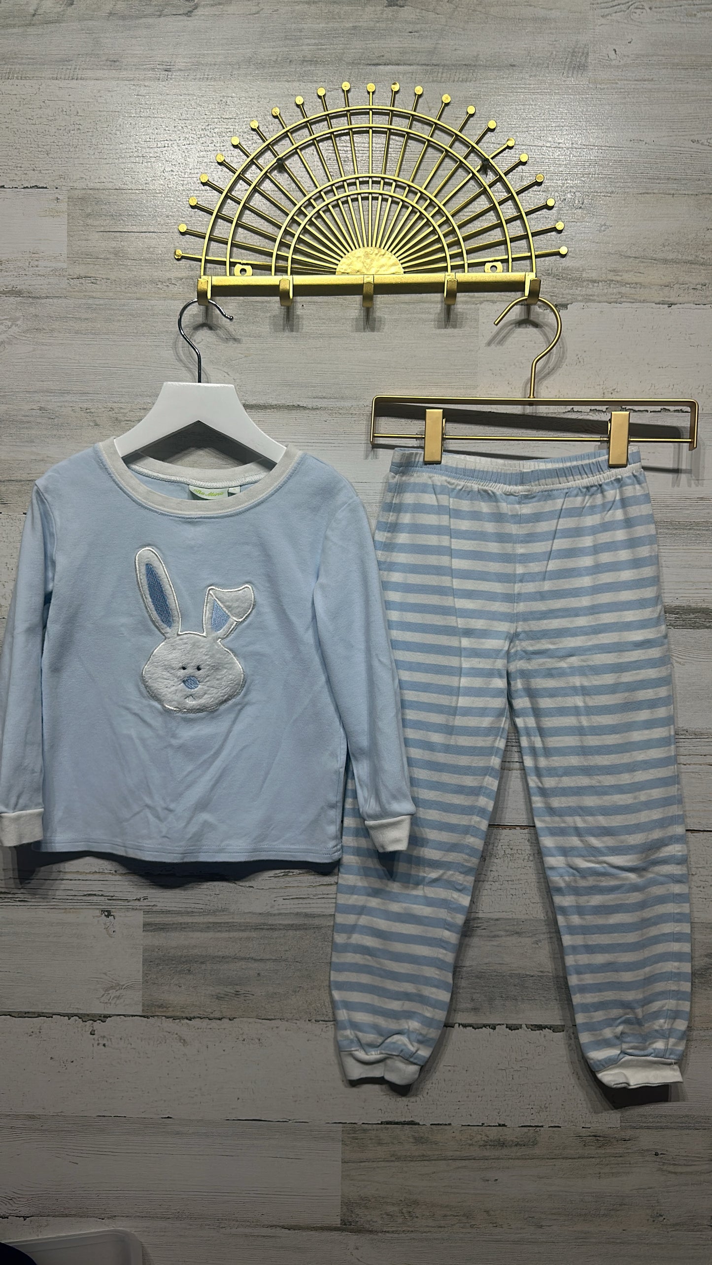 Boys Size 5 Be Mine Bunny PJ Set - Play Condition