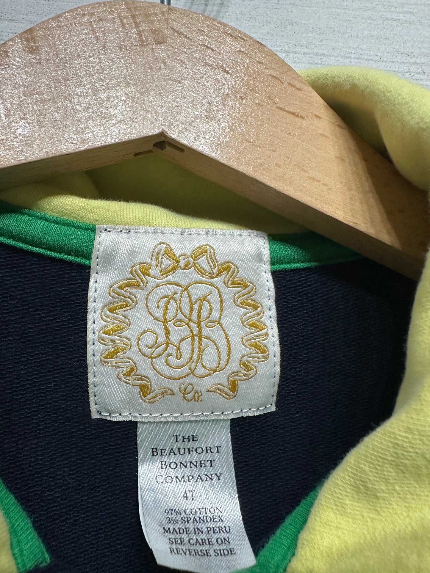 TBBC Navy Pullover Boys 4t VGUC