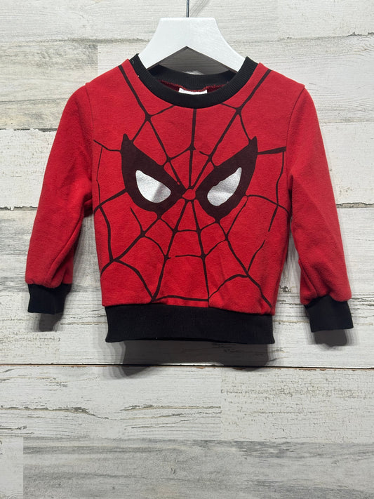 Boys Size 18m Marvel Spiderman Sweatshirt - Good Used Condition