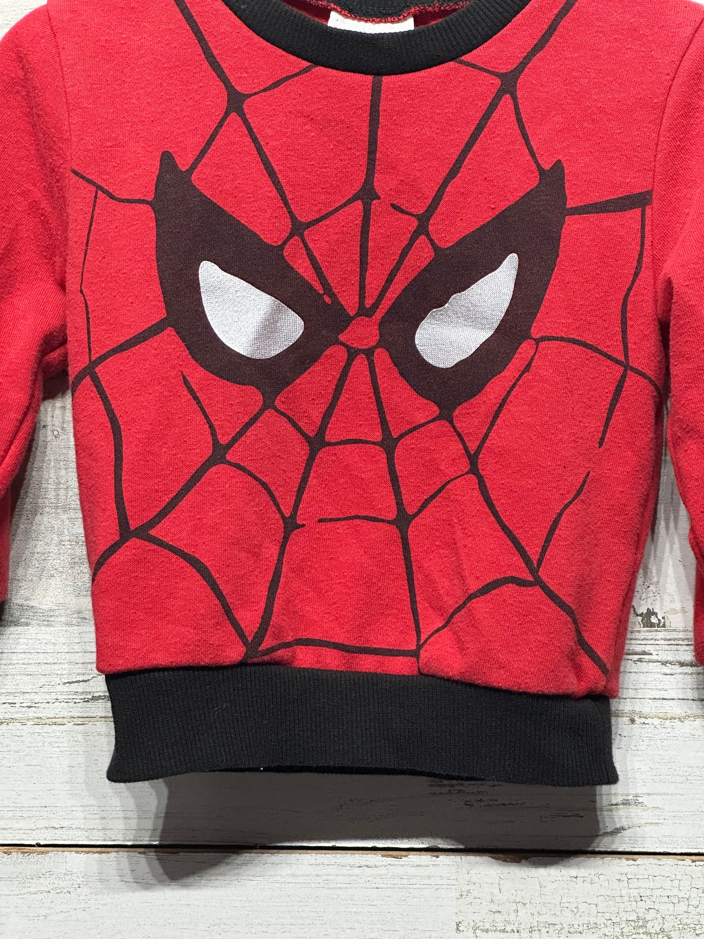 Boys Size 18m Marvel Spiderman Sweatshirt - Good Used Condition