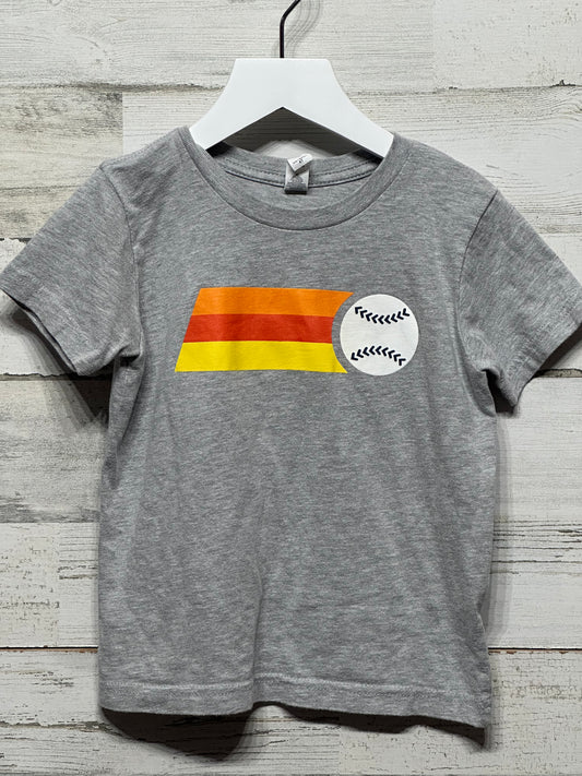 Boys Size 4t Astros Shirt - Good Used Condition