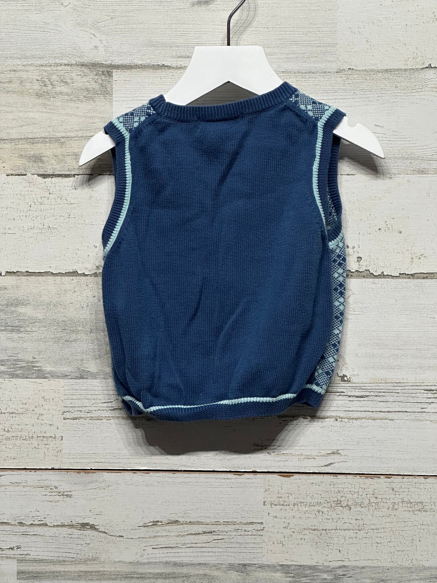Boys Size 12-18m Janie and Jack Layette Vest - Good Used Condition