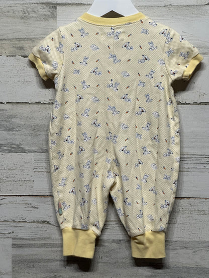 Boys Size Newborn Vintage Gymboree (1998) Bunny Coverall - Good Used Condition