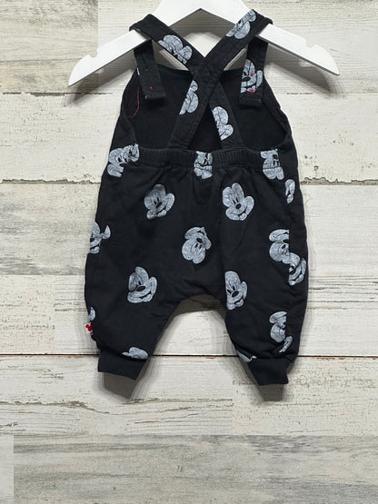 Boys Size 3-6m Disney Baby Mickey Romper - Good Used Condition