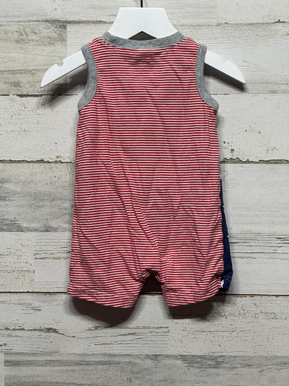 Boys Size 6m Carter's Romper - Good Used Condition