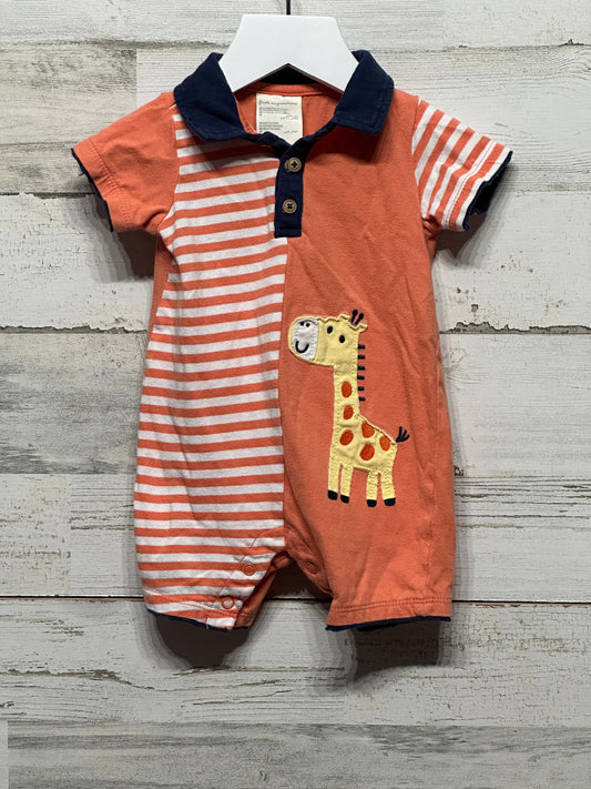 Boys Size 12m Okie Dokie Baseball Romper - Good Used Condition