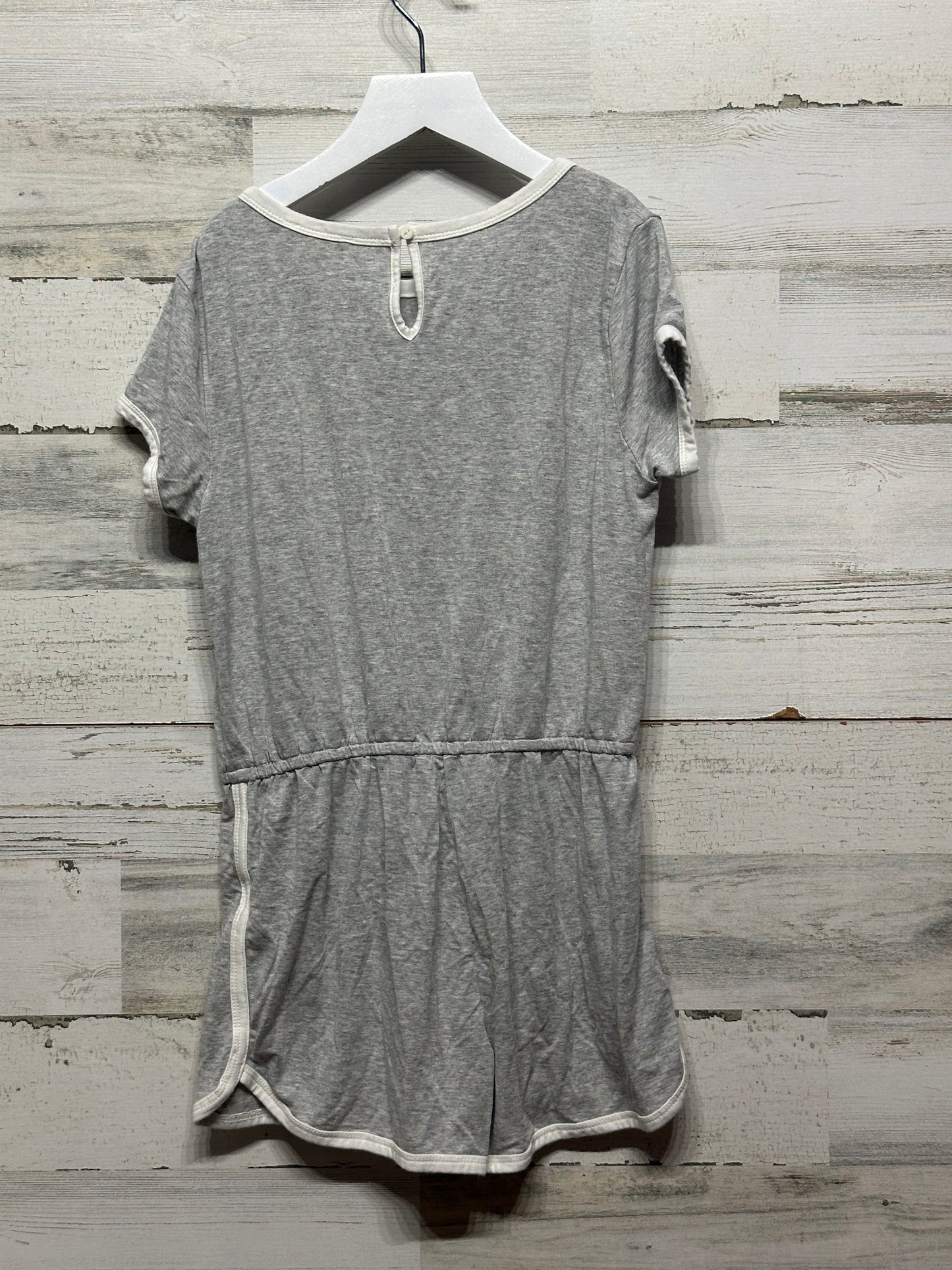 Girls Size 11/12 Forever 21 Girls Soft Grey Romper - Good Used Condition