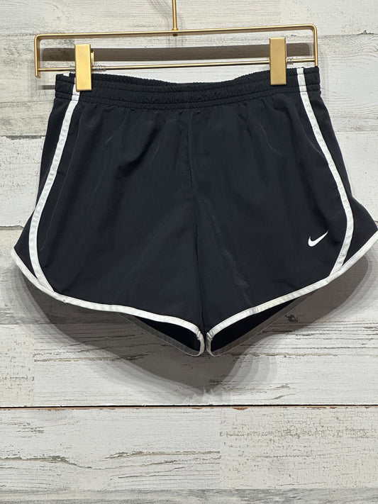 Girls Size Youth Medium Nike Black Active Shorts - Good Used Condition
