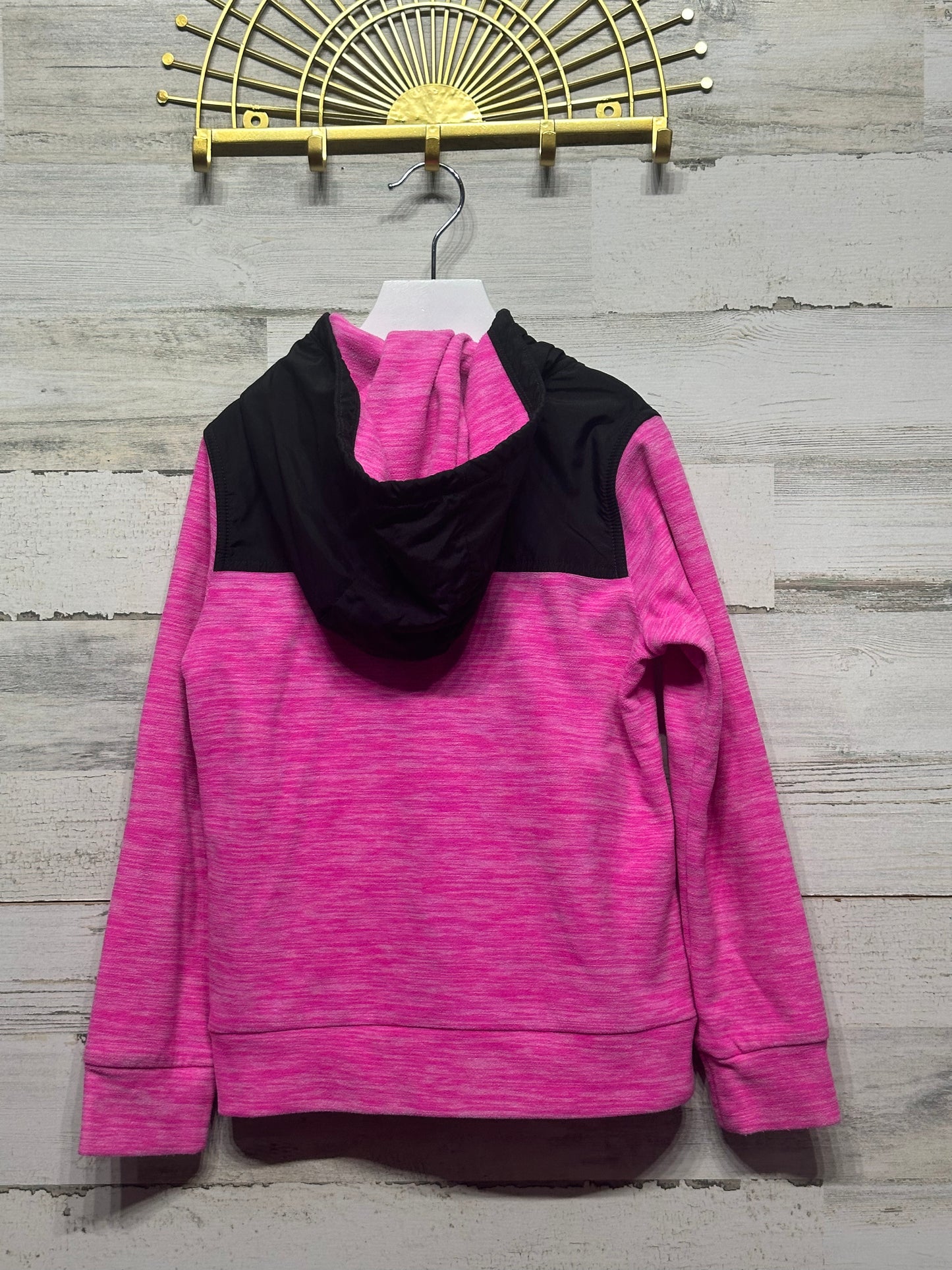 Girls Size Small (7/8) Puma Pink Fleece Jacket  - Very Good Used Condition
