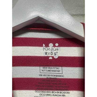 Kickee Pants Striped Bamboo Boys Size 8 Pajama Set GUC*