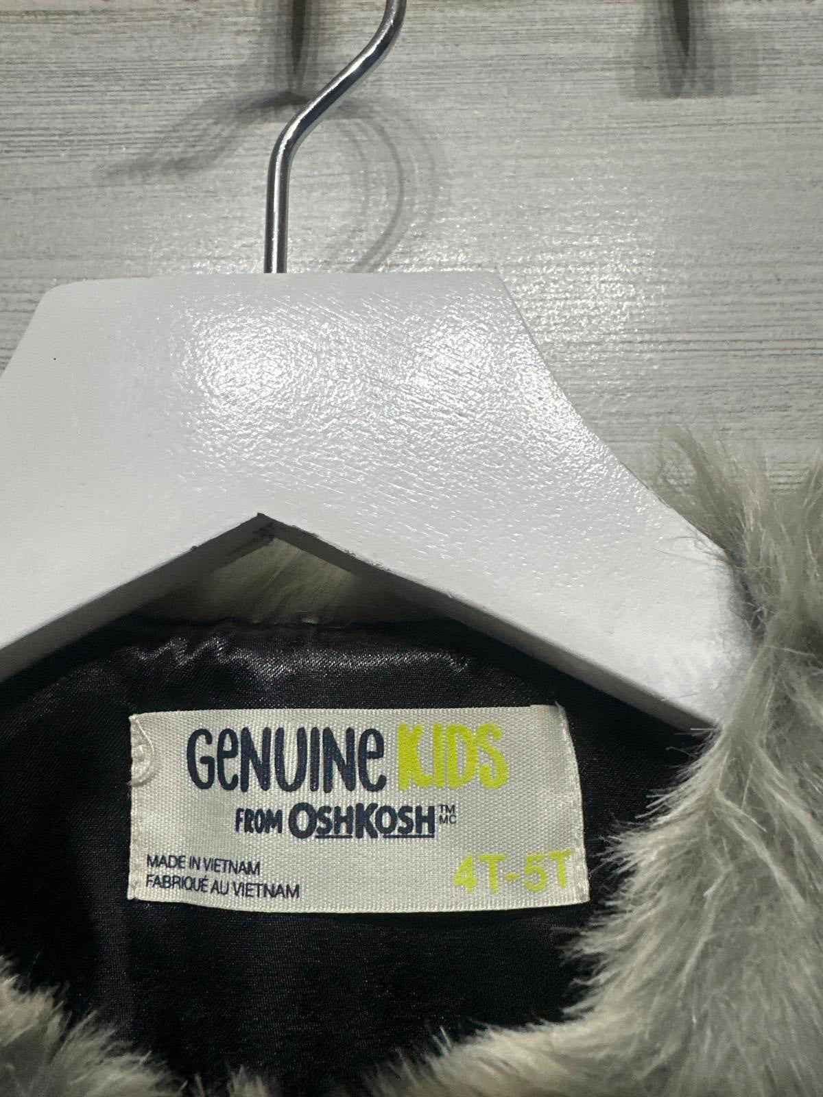 Genuine Kids From OshKosh Faux Fur Vest 4T-5T